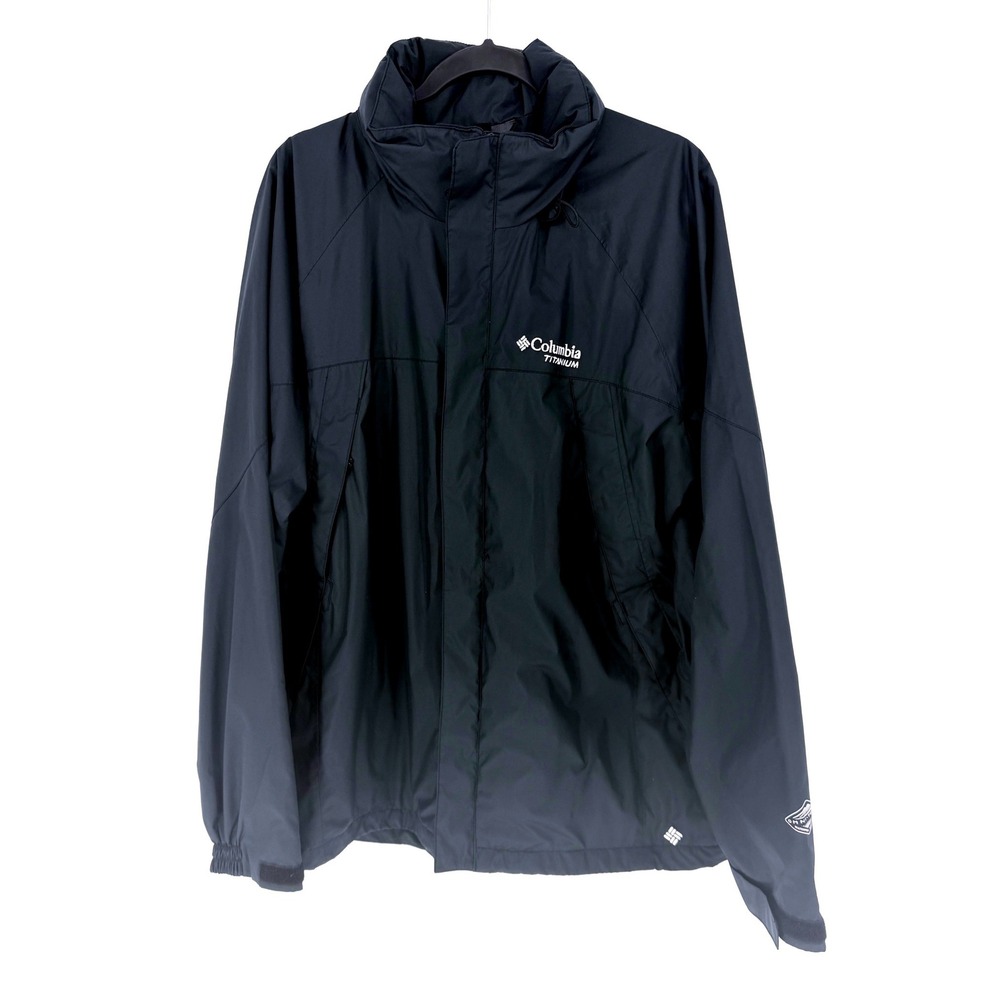 Columbia Jacket Titanium Interchange XL Black Omni-Heat Gorpcore Utilitarian